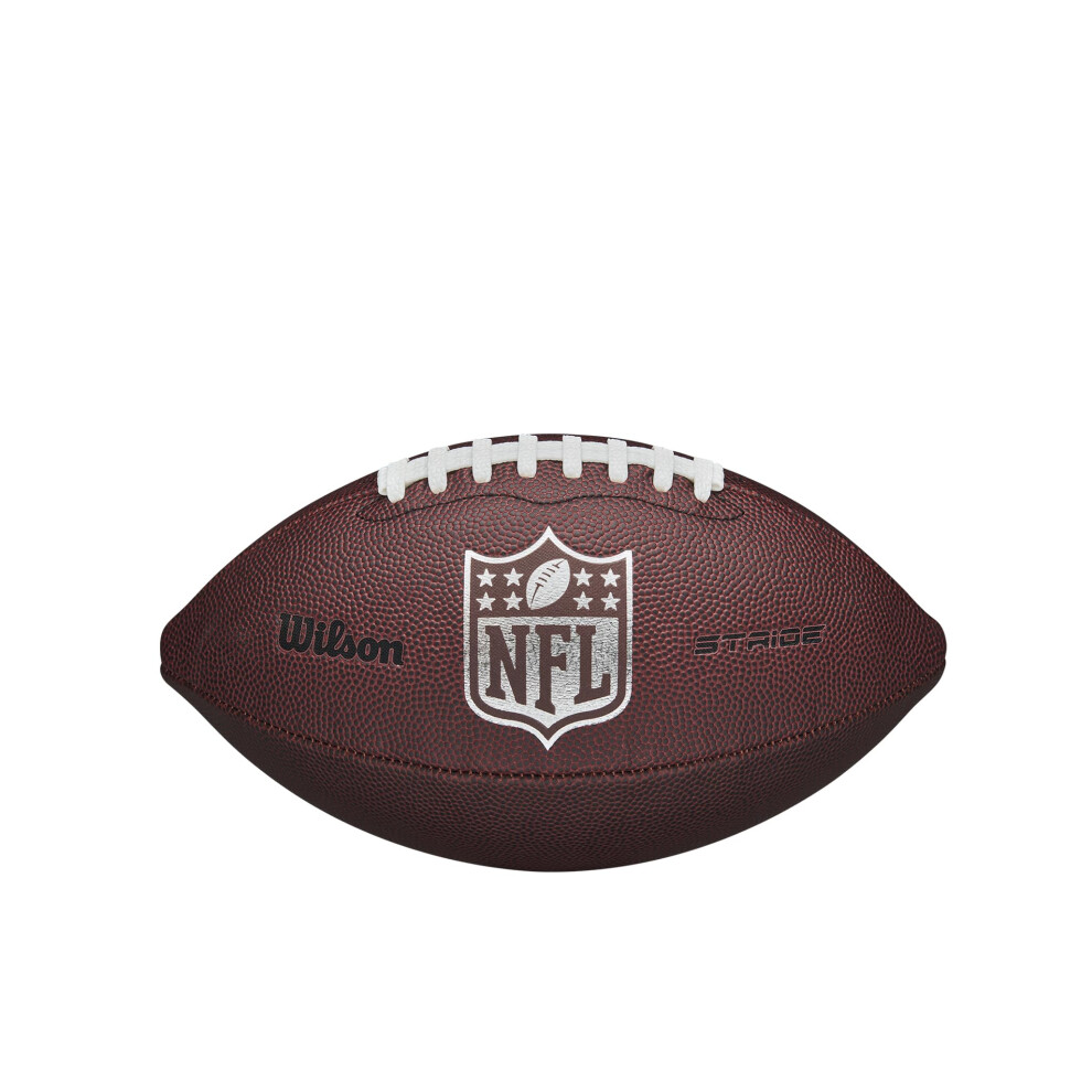 WILSON NFL Stride Football - Brown  Junior Size