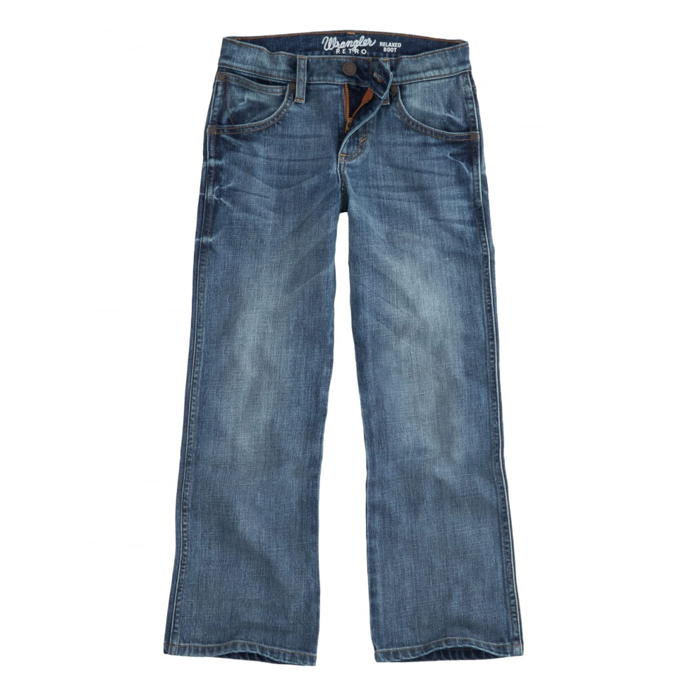Wrangler Boys' Retro Relaxed Fit Boot Cut Jean  Greeley  10