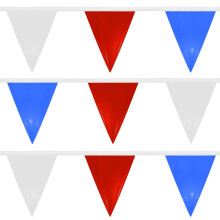 Bandeiras de Costas Water Gear - Cumpre Todas as Regras - Vinil Resistente - Ideal para Nadadores e Mergulhadores - Vermelho/Branco/Azul