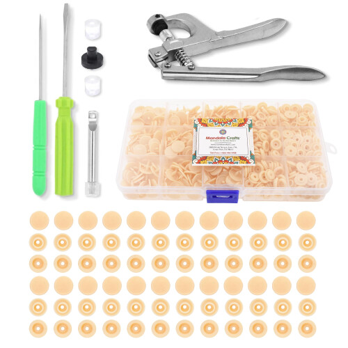 Spannende Druckknpfe Ohne Nhen Bild