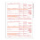 Formulários 1099 MISC 2024, Kit de 4 Partes, 25 Formulários a Laser, Compatível com QuickBooks 3