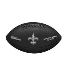 WILSON NFL Team Metallic Premiere Football - Official Size  New Orleans Saints