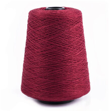 5/2 Perle mercerisierte Baumwollwebgarn von Silk City Fibers, Ziegel