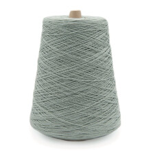 5/2 Perle mercerisierte Baumwoll-Webgarn von Silk City Fibers, Slate