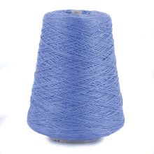 5/2 Perle mercerisierte Baumwollwebgarne von Silk City Fibers, Periwinkle