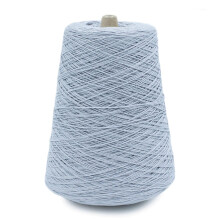 5/2 Perle mercerisiertes Baumwollwebgarn von Silk City Fibers, Chrome