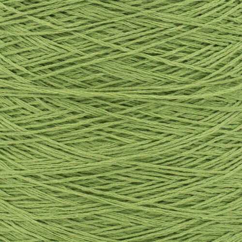100 % Leinengarn von Silk City Fibers zum Stricken oder Weben, Avocado 1