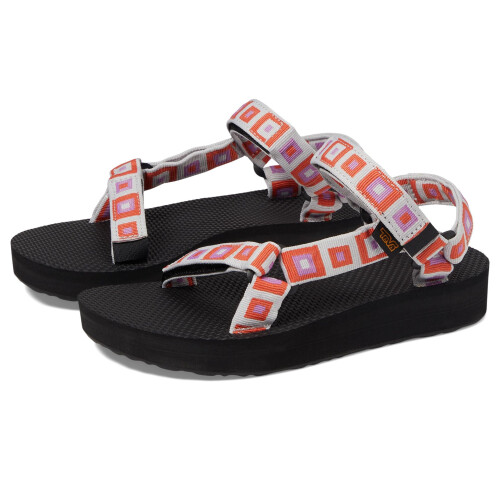 Teva Teva Women's W Midform Universal Sandal  Retro Squares Explore  7