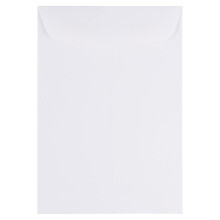 Jam Paper 7 x 10 Sobres comerciales de catlogo de extremo abierto - White - 50/Pack