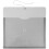 JAM PAPER Plastic Envelopes with Button & String Tie Closure - Letter Booklet - 9 3/4 x 13 - Smoke Gray - 12/Pack 2