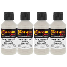 Concentrato per tinta uretanica Custom Coat da 3 once (colore bianco brillante) per la colorazione di rivestimenti per cassoni di camion (confezi