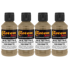 Serie mimetica Custom Coat da 3 once (colore standard federale cachi n. 33303) - Confezione da 4 - Concentrato per tinta uretanica per la coloraz