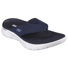 Skechers Women's Gowalk Arch Fit Polished Sandal  Navy  7 M