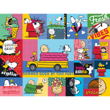 RoseArt - Ara idy - Peanuts Vibes - 300-dielna skladacka pre dospel ch