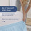 Saia de Cama com Franja - Azul Claro - para Camas de Tamanho Duplo com Queda de 24 Polegadas 3