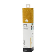Cricut Machines Smart Iron On (13 Zoll x Glitzergold) f r Explore 3 und Maker 3 lange Schnitte ohne Matte bis zu 12 Fu 9 Fu Rolle (13'x108')