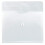 JAM PAPER Plastic Envelopes with Button & String Tie Closure - Letter Booklet - 9 3/4 x 13 - White - 12/Pack 3