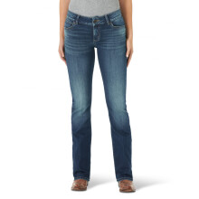 Wrangler Retro Mae Mid Rise Stretch Boot Cut Jean Vivianna voor dames, 7W x 34L