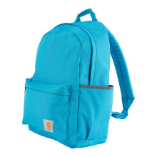 Carhartt 21L, Durable Water-Resistant Pack W/ 15" Laptop Sleeve and Multiple Organizational Compartments, Classic Backpack (Atomic Blue), PFAS Free