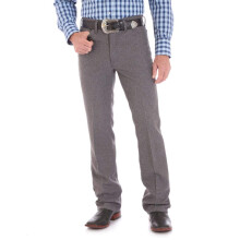 Jeans Wrangler masculino Wrancher Dress, Cinza Heather, 44W x 30L EUA