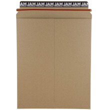 JAM-papier Gerecyclede fotomailer-enveloppen - 9 3/4"" x 12 1/4"""" - Bruin Kraftpapier - 6/pak