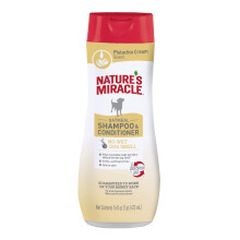 Shampoo de Aveia Natures Miracle para Cães, 16 Onças, Aroma de Creme de Pistache