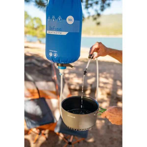 Katadyn Gravity BeFree 10L Water Microfilter  Camping  Backpacking  Emergency Preparedness  Blue 1