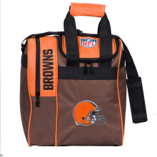 KR Strikeforce NFL Cleveland Browns Bolsa Tote para Bola de Bowling com Compartimento para Sapatos