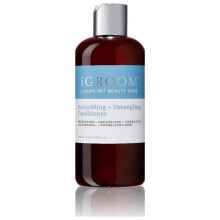 iGroom Hunde-Conditioner zum Enthaaren und Entwirren, luxurise Schnheitspflege fr Haustiere, lst Verfilzungen und unerwnschte Unterwolle, ve