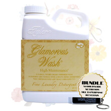 Worldwide Nutrition Bundle: Tyler Candle Company Glamorous Wash High Maintenance Scent Fine Laundry Flytande tvttmedel - Hand- och maskintvttba