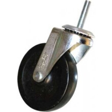 Klko obrotowe Rubbermaid 1304-L3, czarne, 4"" do ciezarwki 1304 z plandeka