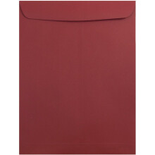 Carta jam 10 x 13 Catalogo aperto buste premium - rosso scuro - 25/pacchetto