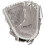 Rawlings | R9 Series Fastpitch-Softballhandschuh | Basket Web | 12' | RHT | Grau 3
