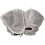 Rawlings | R9 Series Fastpitch-Softballhandschuh | Basket Web | 12' | RHT | Grau 1