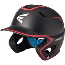Eastona | Kask do odbijania Z5 2.0 | Baseball | Junior (6 1/2"""" - 7 1/8"""") | Matowy, dwukolorowy czarno-czerwony