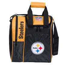 KR Strikeforce NFL Pittsburgh Steelers Bolsa de Transporte para Bola de Bowling com Compartimento para Sapatos