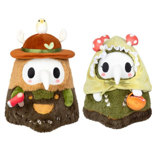Squishable / Mini Woodland Plague Doctor & Nurse Set