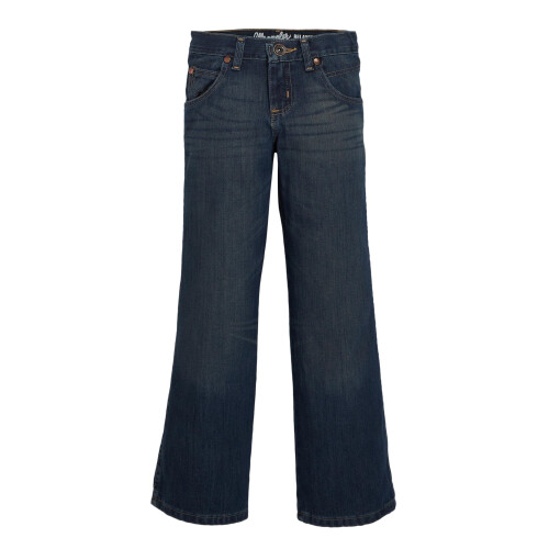 Wrangler Wrangler Rapaz 8-20 Jeans Boot Cut Relaxado, Noite, 12