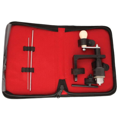The Beadsmith EZ Coiler Pro - Wire Elements - Includes Mountable Base 2 Mandrels Chuck Key Instructions and a Storage Case - Create Jump Ring 2