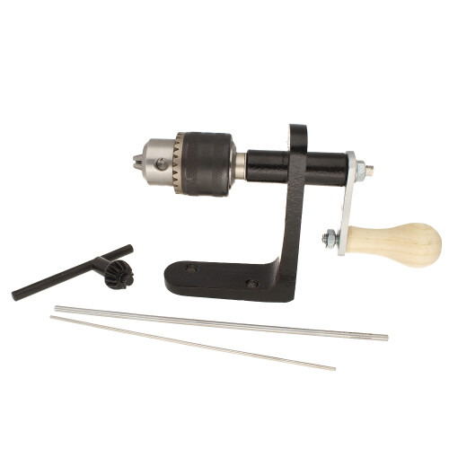 The Beadsmith EZ Coiler Pro - Wire Elements - Includes Mountable Base 2 Mandrels Chuck Key Instructions and a Storage Case - Create Jump Ring