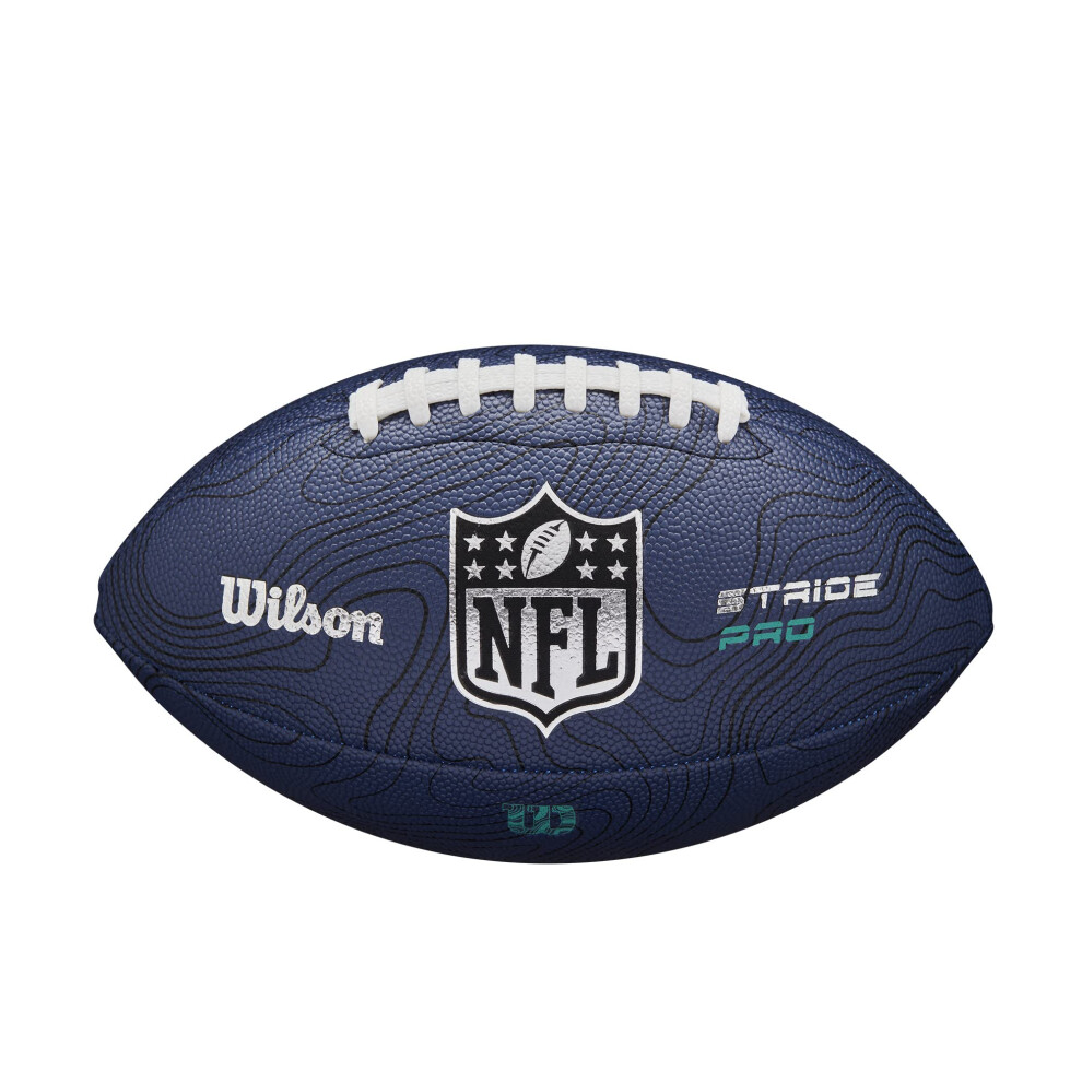 WILSON NFL Stride Pro Eco Football - Navy Official Size