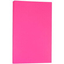 Carta jam di carta colorata legale da 24 libbre - 90 GSM - 8,5 x 14 - Ultra Fuchsia Pink - 100 fogli/pacchetto