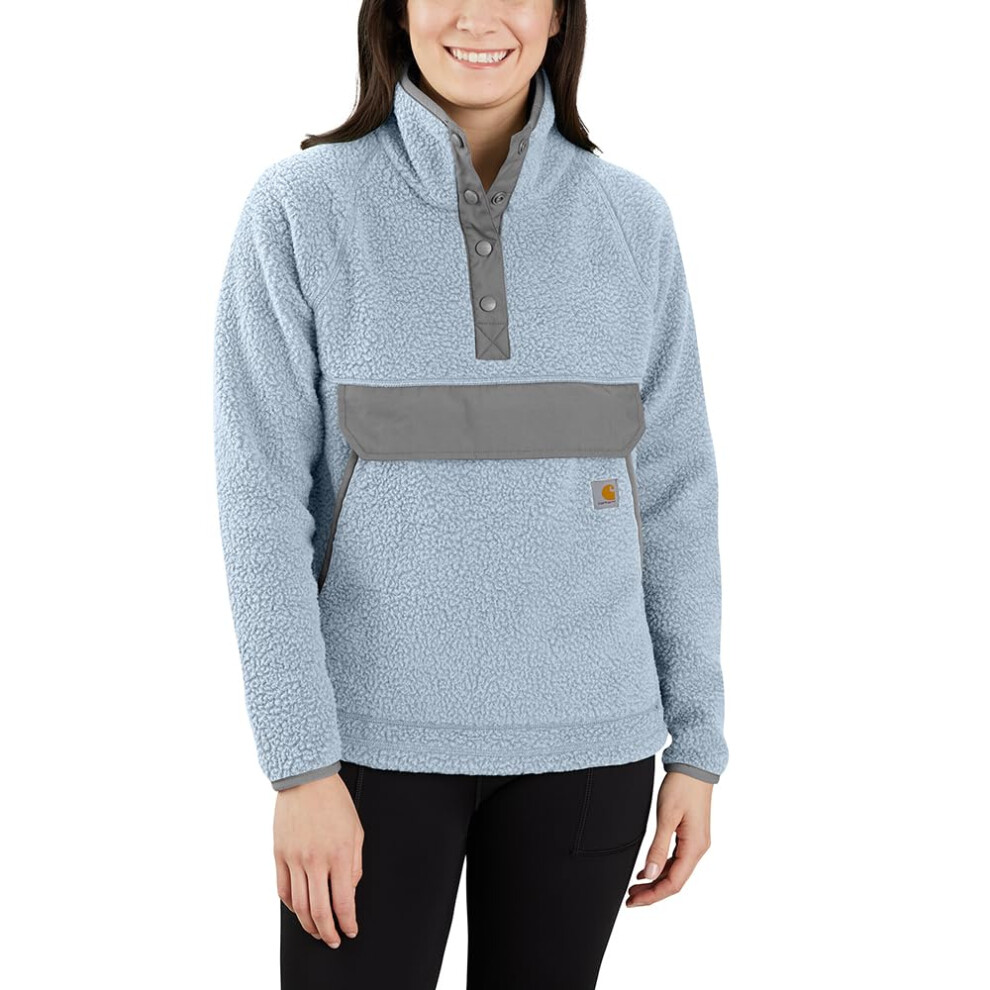 Carhartt Women's Relaxed Fit Fleece Pullover  Neptune