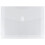 JAM PAPER Envelopes Plásticos Expansíveis c/ Fecho de Velcro - Cartas - 9 3/4 x 13 com 2 Polegadas de Expansão - Transparente - 12/Pack 1