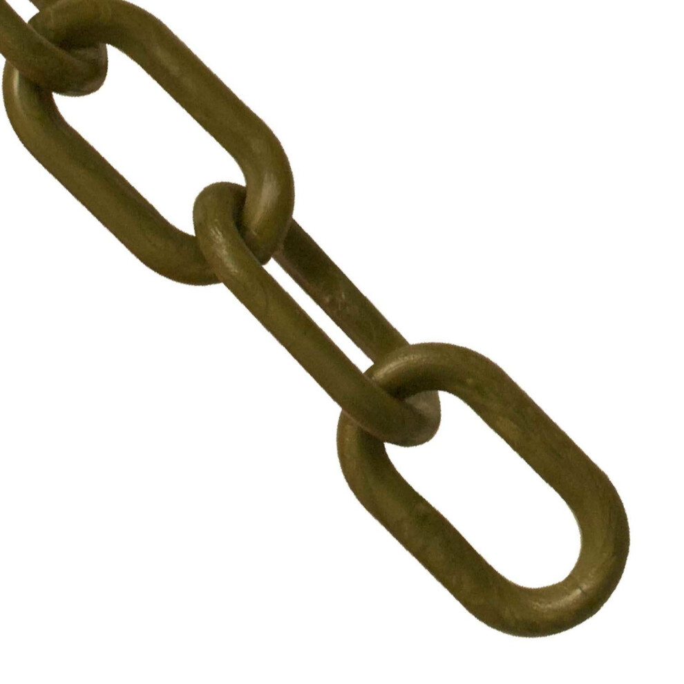 Mr. Chain Absperrkette Aus Kunststoff, Khaki-Gold, 3,8 Cm Gliederdurchmesser, 7,6 M L Nge (30007-25)-image
