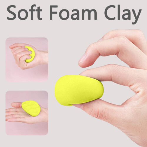 Cutedeer gul lufttørt ler 1 1
