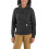 Carhartt Carhartt Damens avslappnad passform medelvikts sweatshirt, kolfärgad, X-Small 1