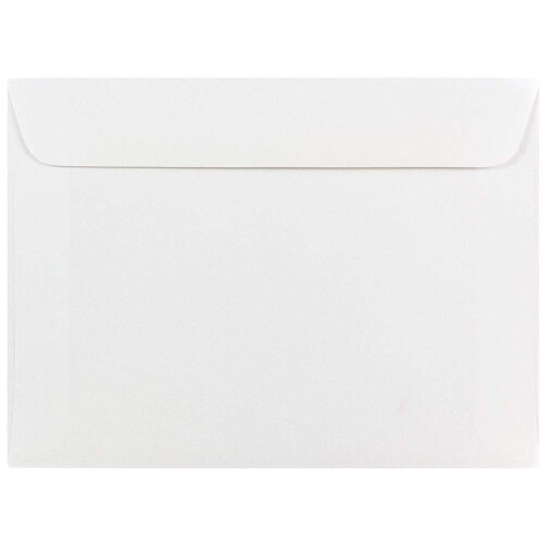 JAM PAPER 5 1/2 x 7 1/2 Envelopes - Brancos - 100/Pack
