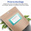 Avery Matte White Rectangle Labels with Sure Feed  3"""" x 6""""  150 Matte White Printable Labels 3