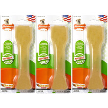 Nylabone (3-Pack) FlexiChew Kip-Kleurige Bot voor Honden (Souper)